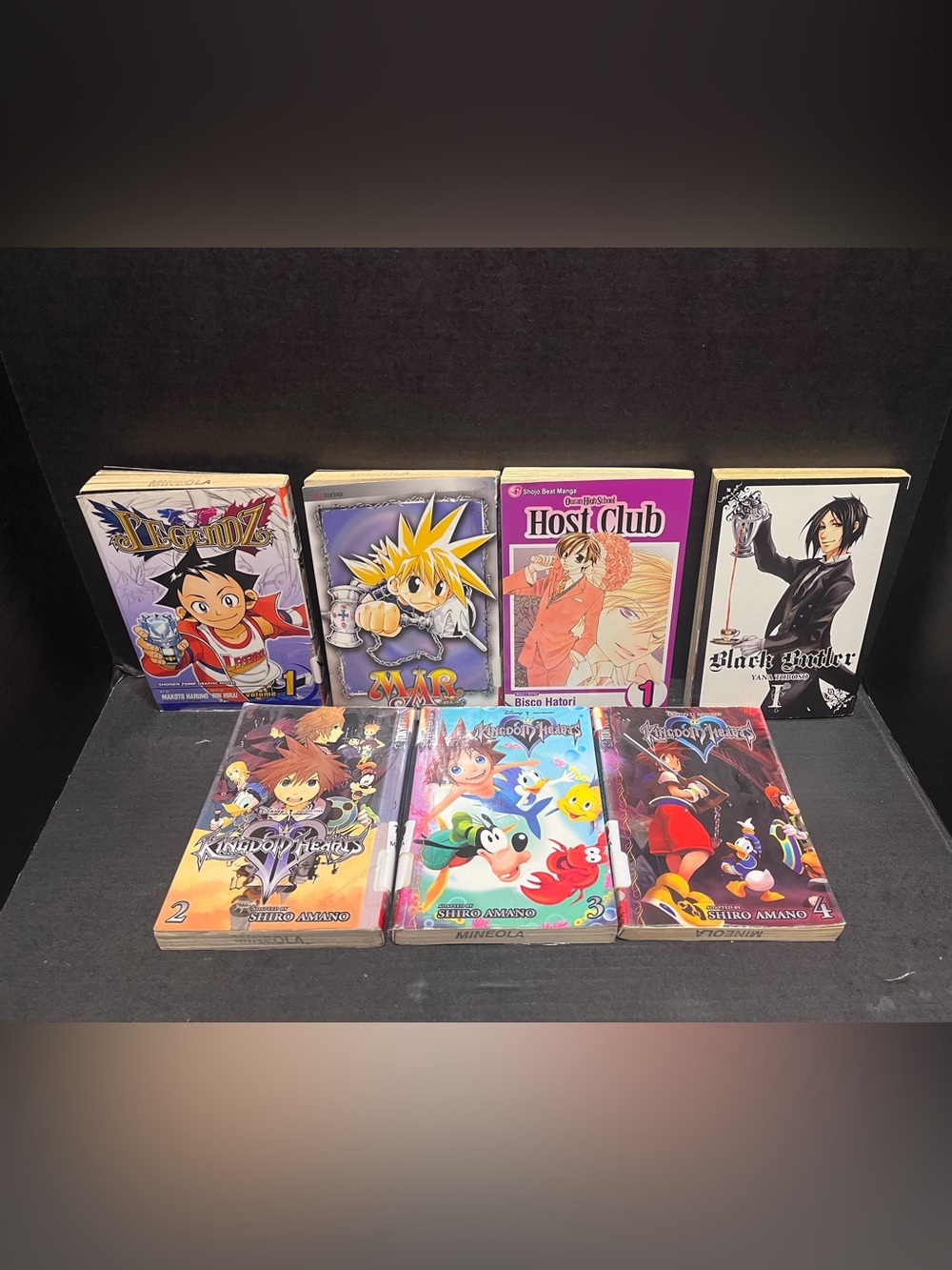 Kingdom Hearts Black Butler Mar Makoto Harumo Manga Lot of 7 books